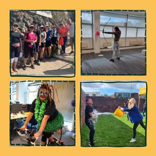 Give Back Day 2021 colleagues fundraising