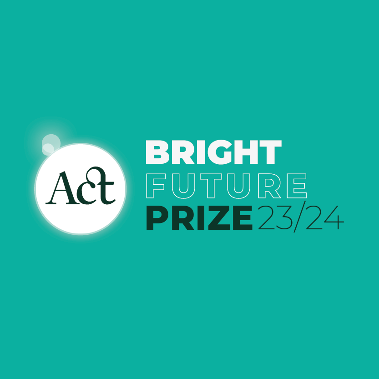 ACT Bright Future Prize 23/24 logo